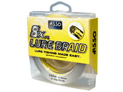 ASSO PE 8X LURE BRAID 150 MT