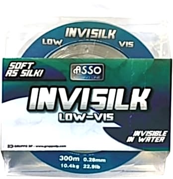 ASSO INVISILK SURF CASTING CLEAR 300 MT